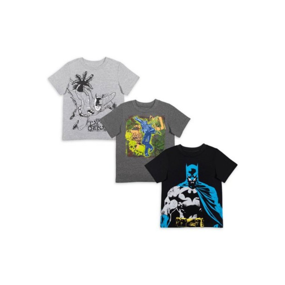 NWT Batman Graphic t-shirts shirts Joker DC Comics Size 10 / 12 SET of 3 Tees